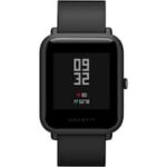Amazfit Bip Smartwatch (Black Strap, 32mm)