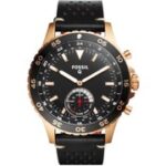 Fossil Q Crewmaster Smartwatch (Black Strap, 48mm)