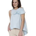RO MODA Women's Plain Regular fit Top